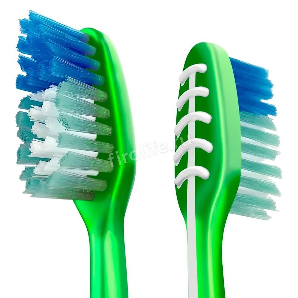 Зубная щетка средней жесткости "COLGATE Zig Zag" 
