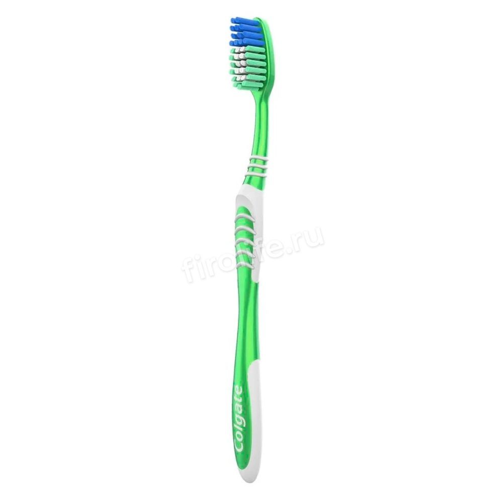 Зубная щетка средней жесткости "COLGATE Zig Zag" 