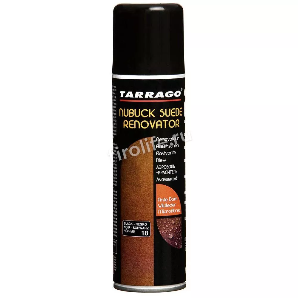Аэрозоль для обуви Tarrago nubuk suede renovator